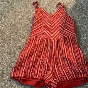 Red romper